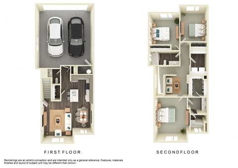 3 Bedroom & 2.5 Bathroom at Orchard Park Townhomes, Idaho Falls, 83404